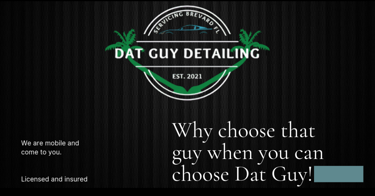 Dat Guy Detailing in Titusville, FL (4)
