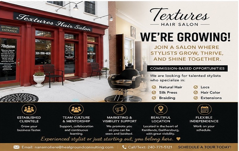 Textures Hair Salon in Gaithersburg, MD