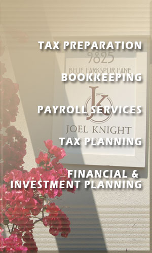 Joel Knight Tax & Business Services in Monterey, CA