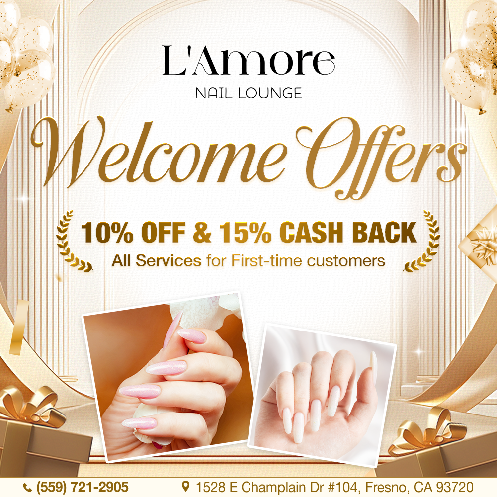 L' Amore Nail Lounge in Fresno, CA
