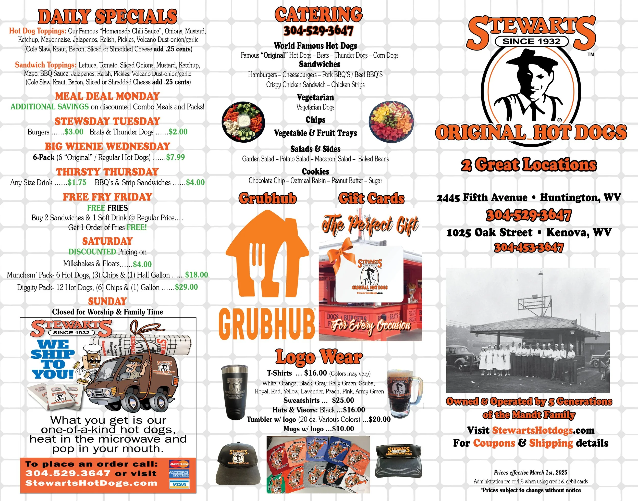 Stewarts Original Hot Dogs- Huntington in Huntington, WV
