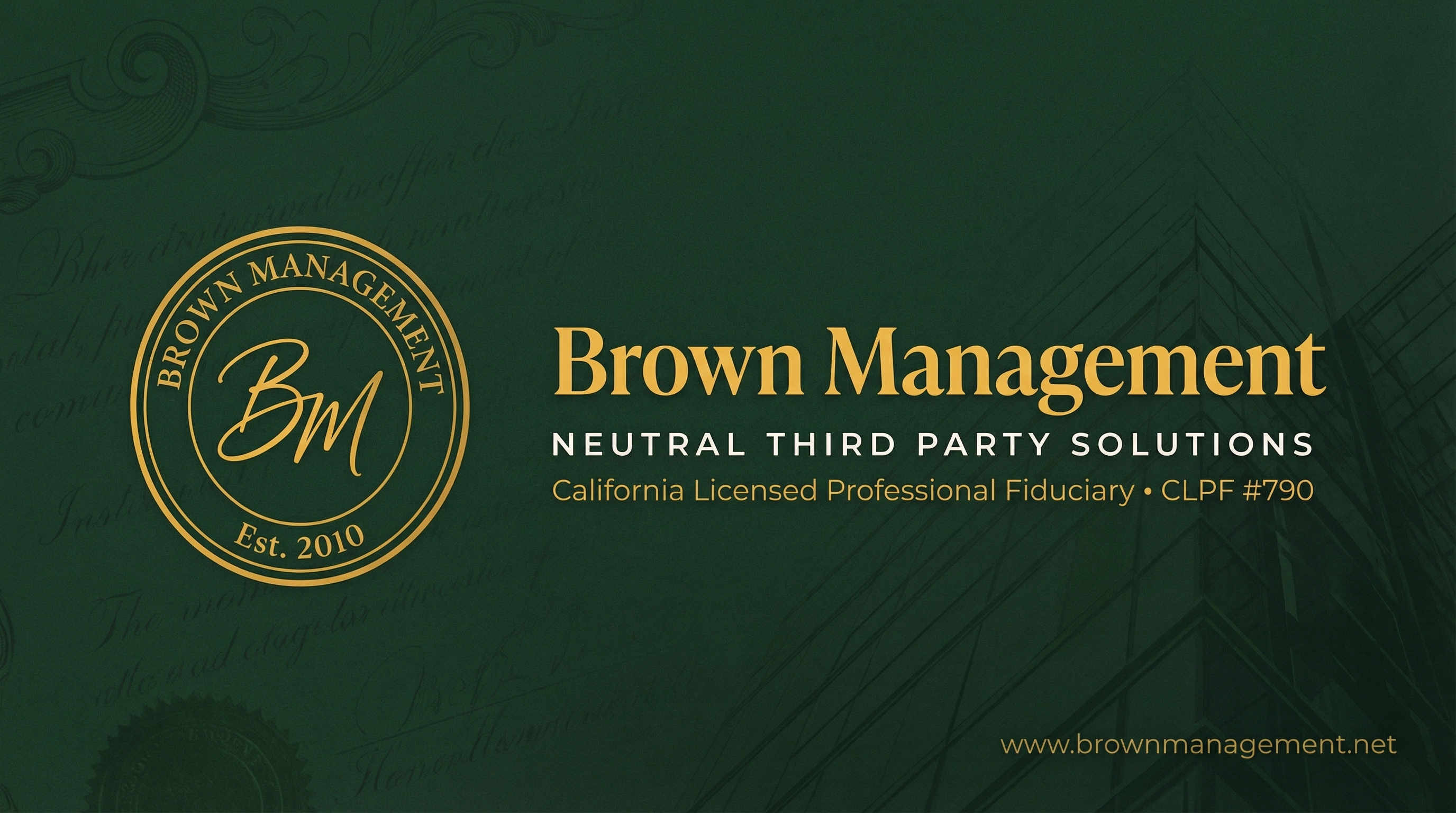 Brown Management - Financial Consultant, Fiduciary in Carson, CA