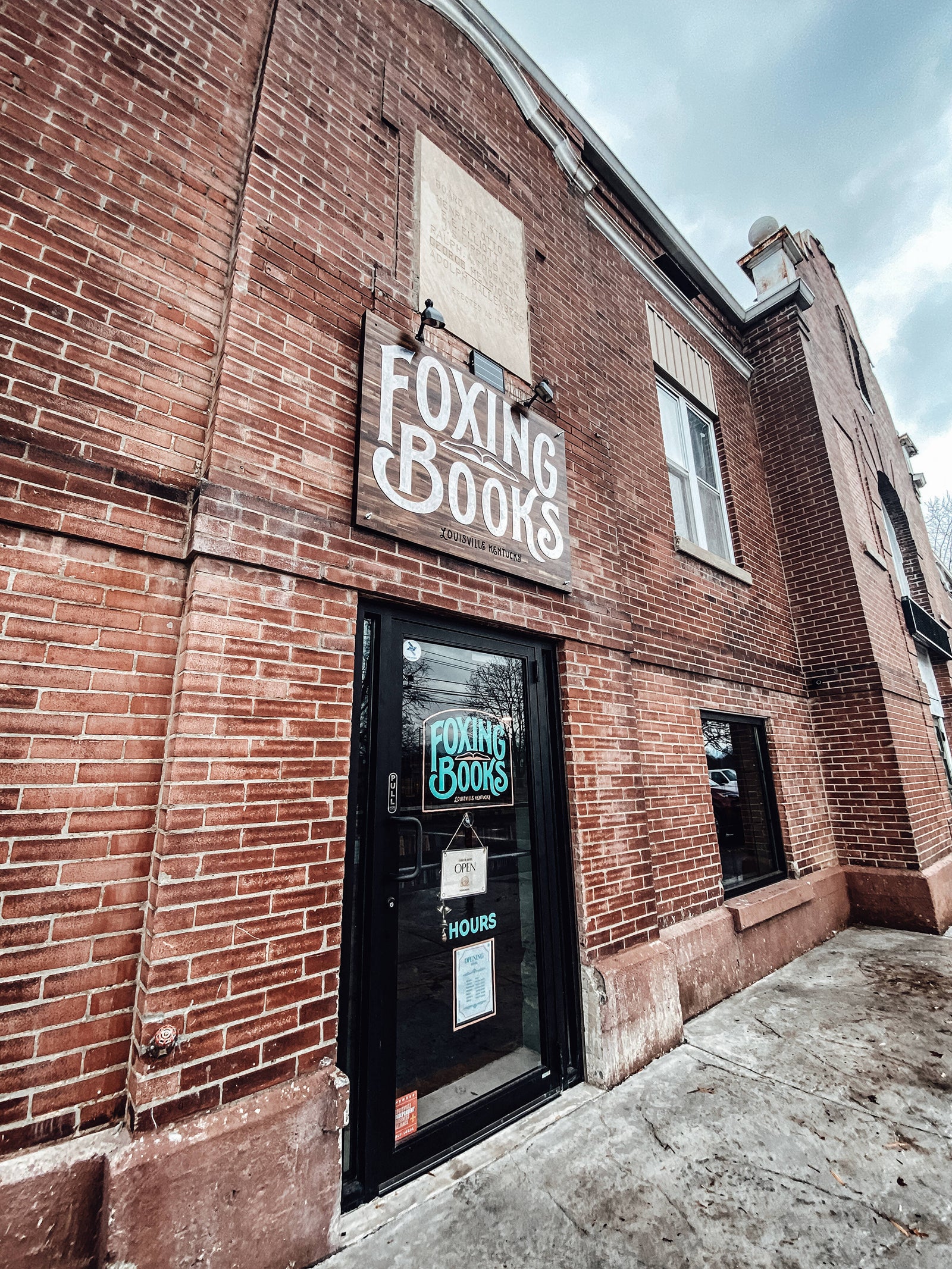 Foxing Bookstore in Louisville, KY