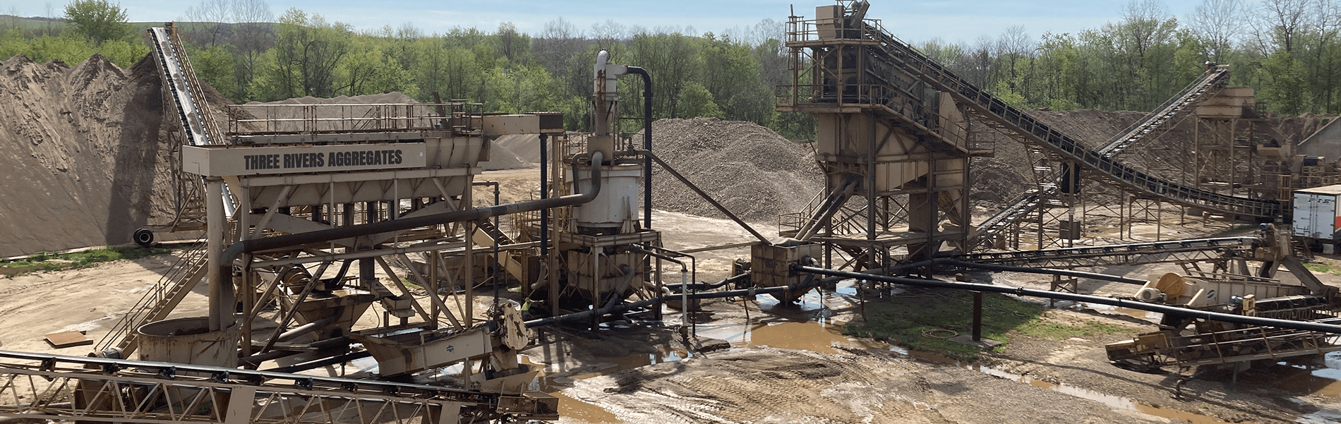 Three Rivers Aggregates black run cb1 in Slippery Rock, PA