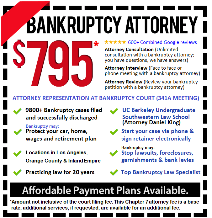 $795 Bankruptcy Lawyer Abogados de Bancarrota Upland in Upland, CA (2)