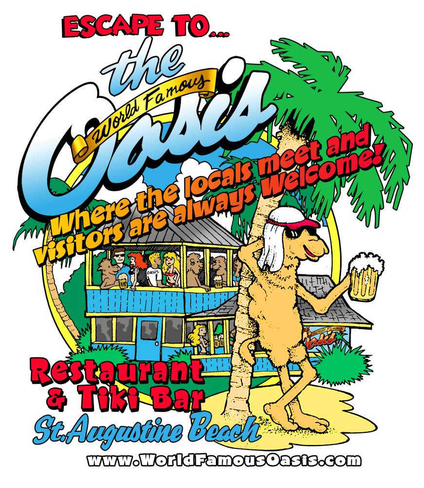 World Famous Oasis Restaurant & Tiki Bar in St Augustine Beach, FL (2)