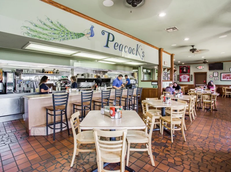 Peacock's Restaurant in Stephenville, TX