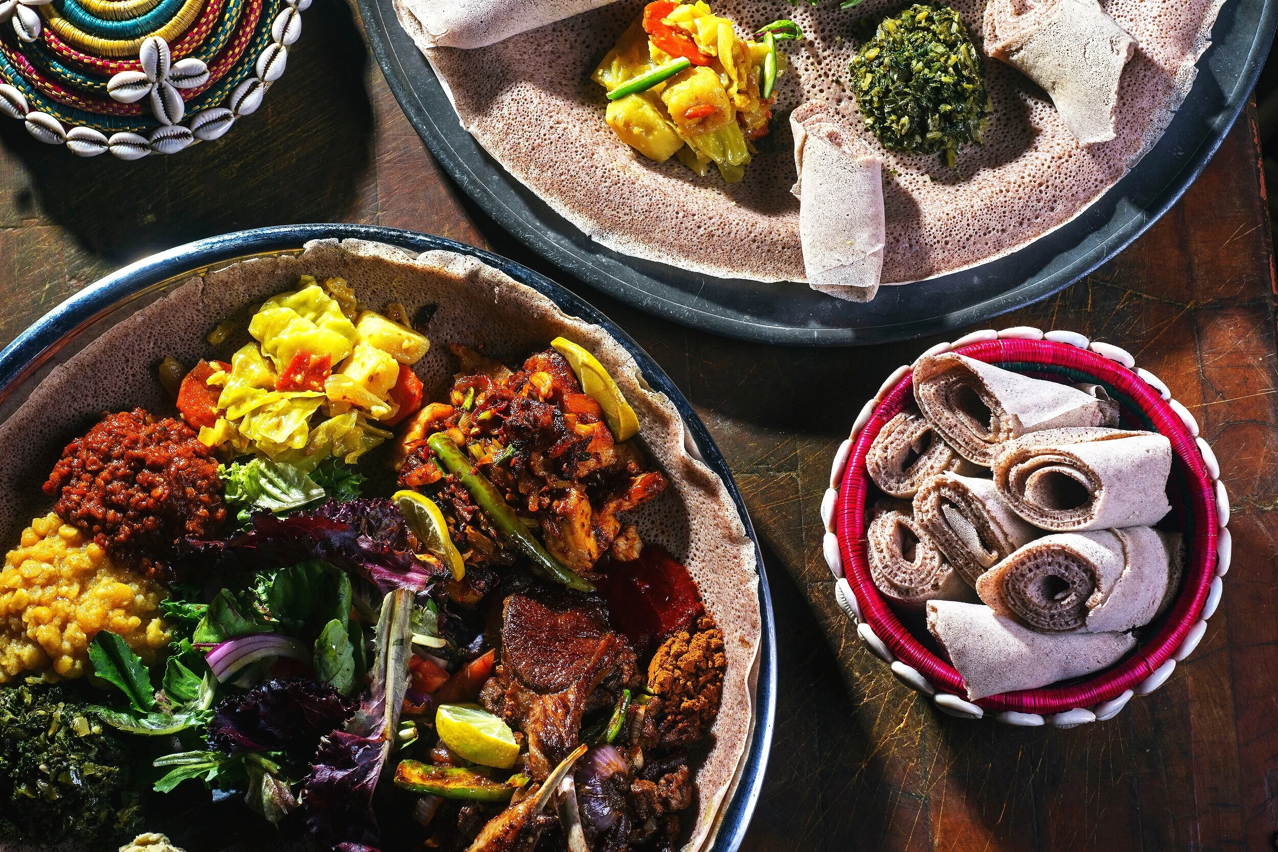 Enssaro Ethiopian Restaurant in Oakland, CA