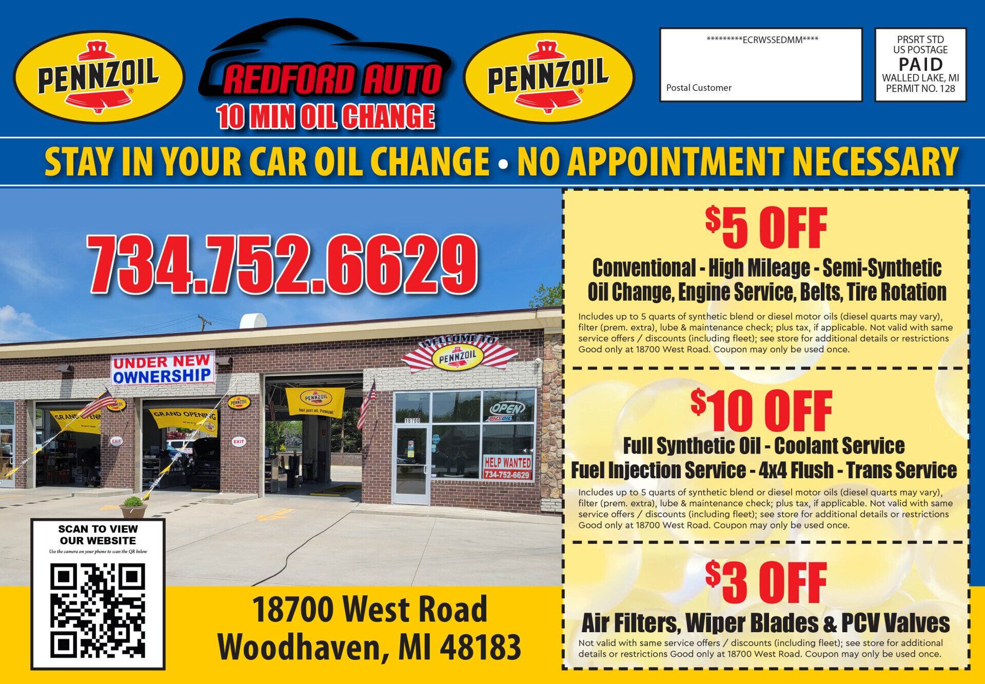 Redford auto 10 min oil change II in Woodhaven, MI (2)