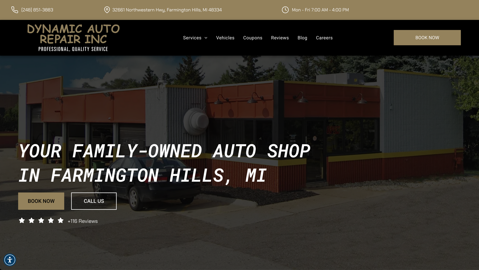 Dynamic Auto Repair Inc in Farmington Hills, MI