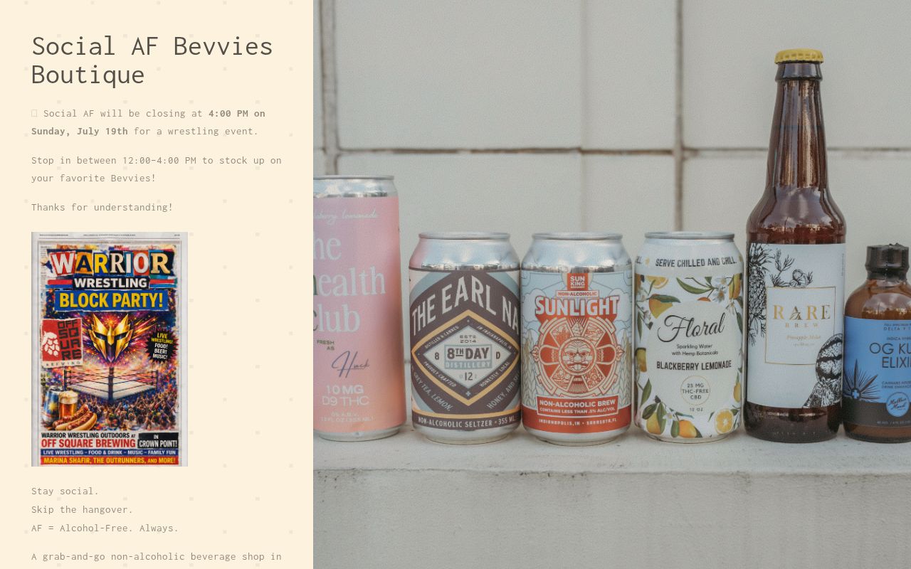 Social AF Bevvies Boutique in Whitestown, IN (2)