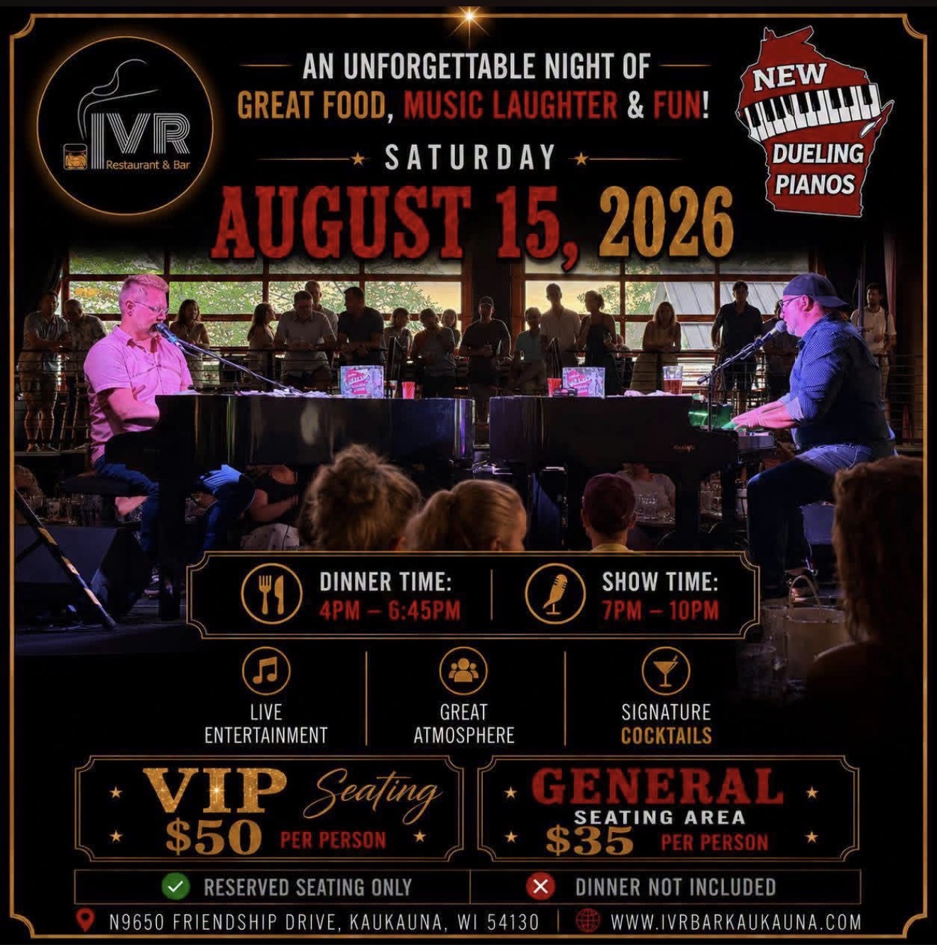 IVR Restaurant & Bar in Kaukauna, WI