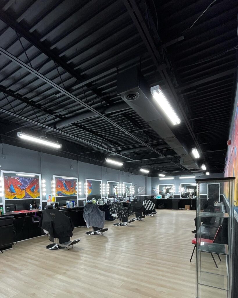 Isolated Dynasty Barbershop in Louisville, KY