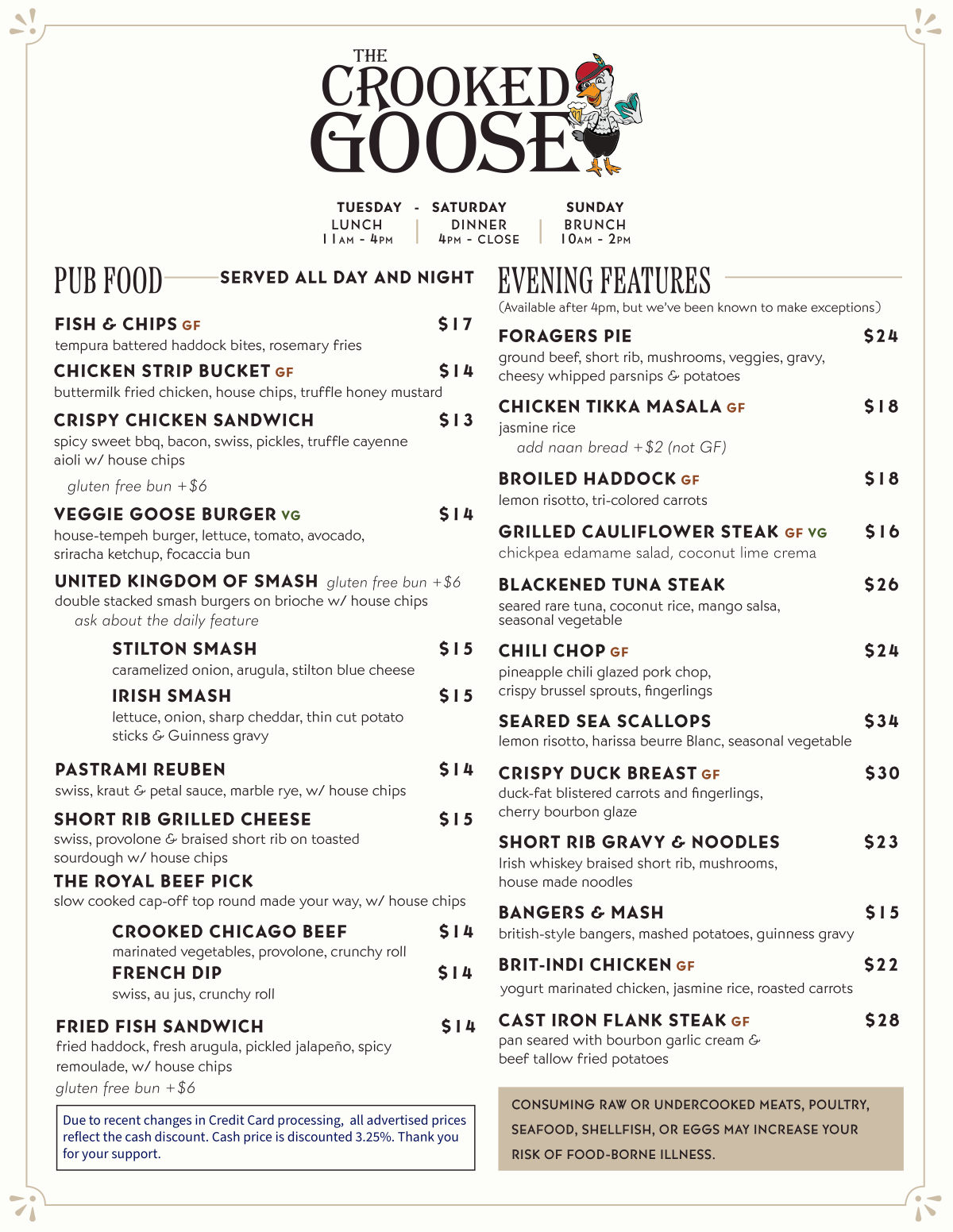 The Crooked Goose in Williamsport, PA