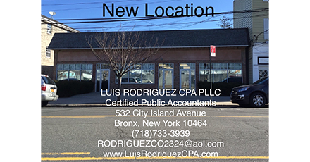 LUIS RODRIGUEZ CPA PLLC in Bronx, NY