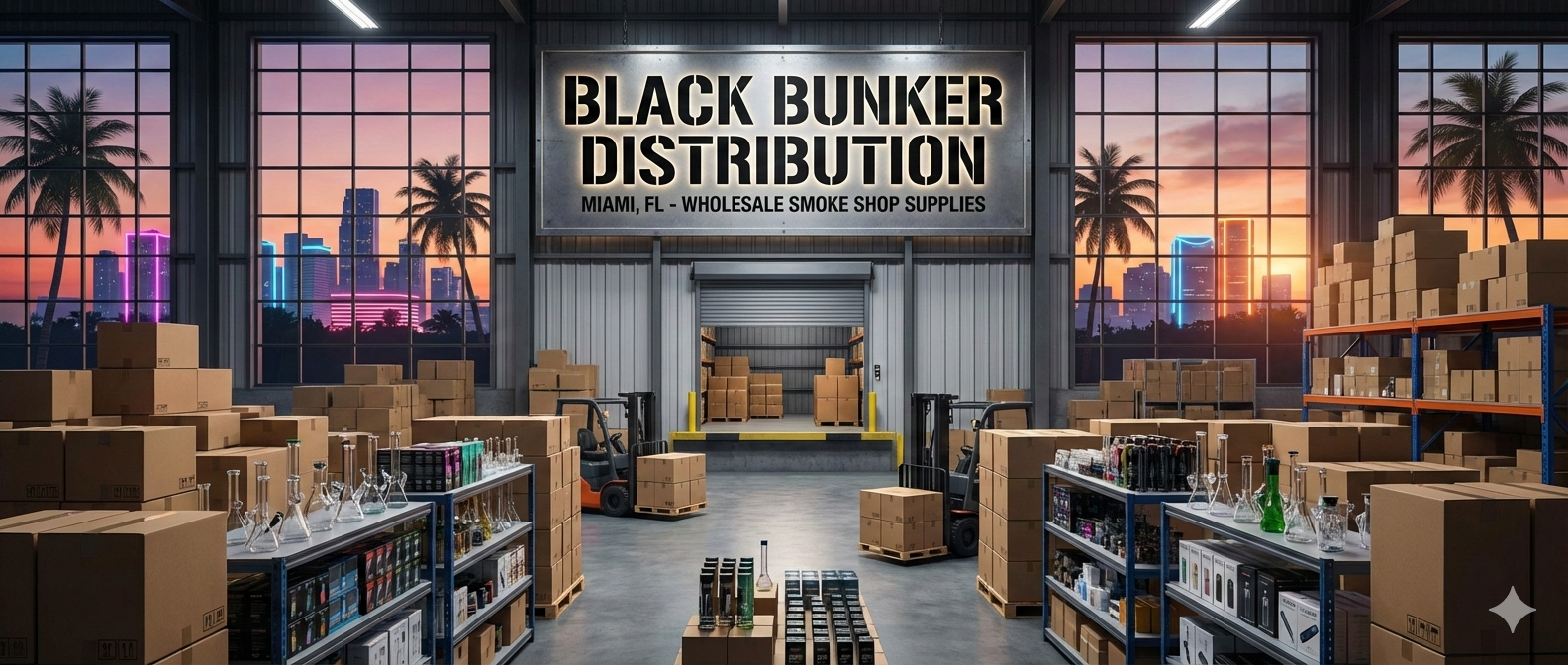 Black Bunker Distribution - Wholesale Only in Miami, FL