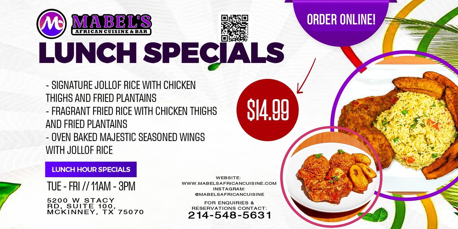 Mabel's African Cuisine & Bar in McKinney, TX (2)
