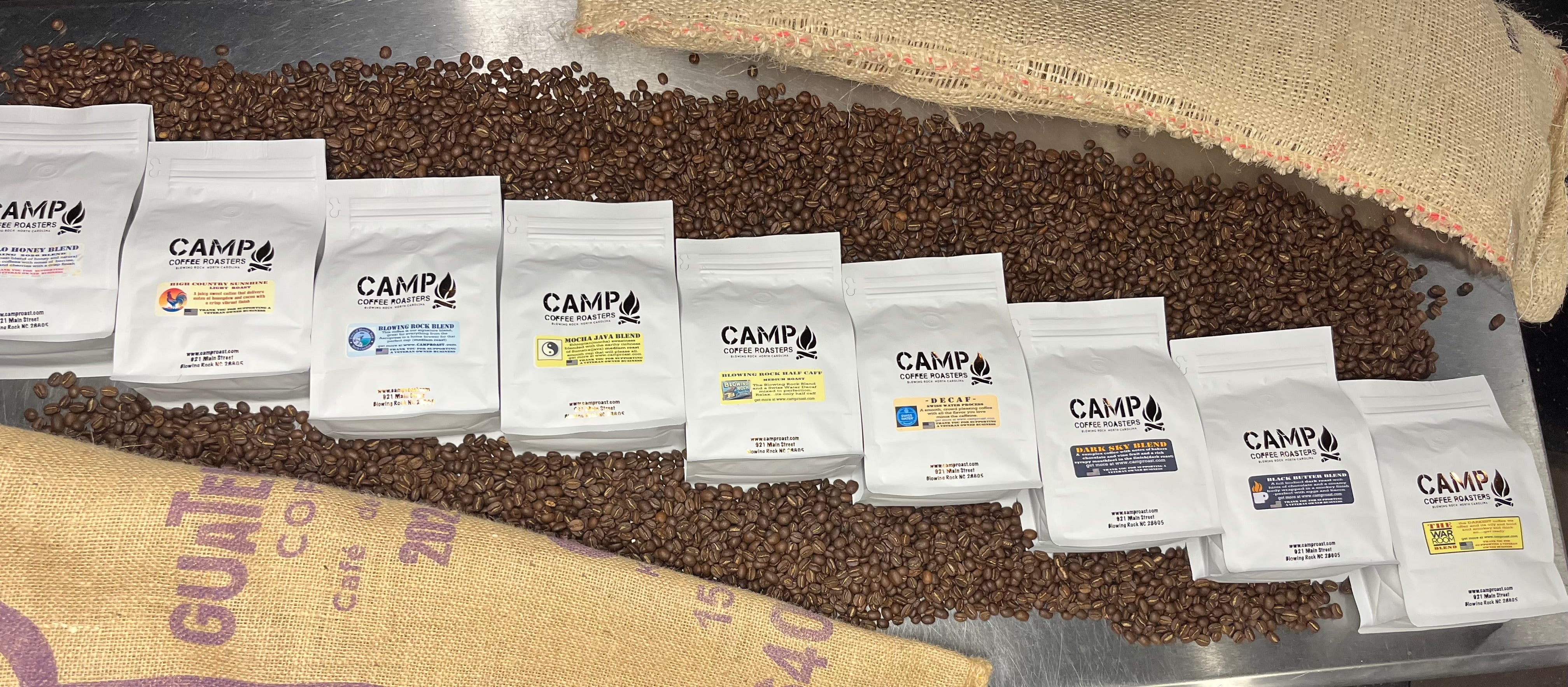 Camp Coffee Roasters in Blowing Rock, NC