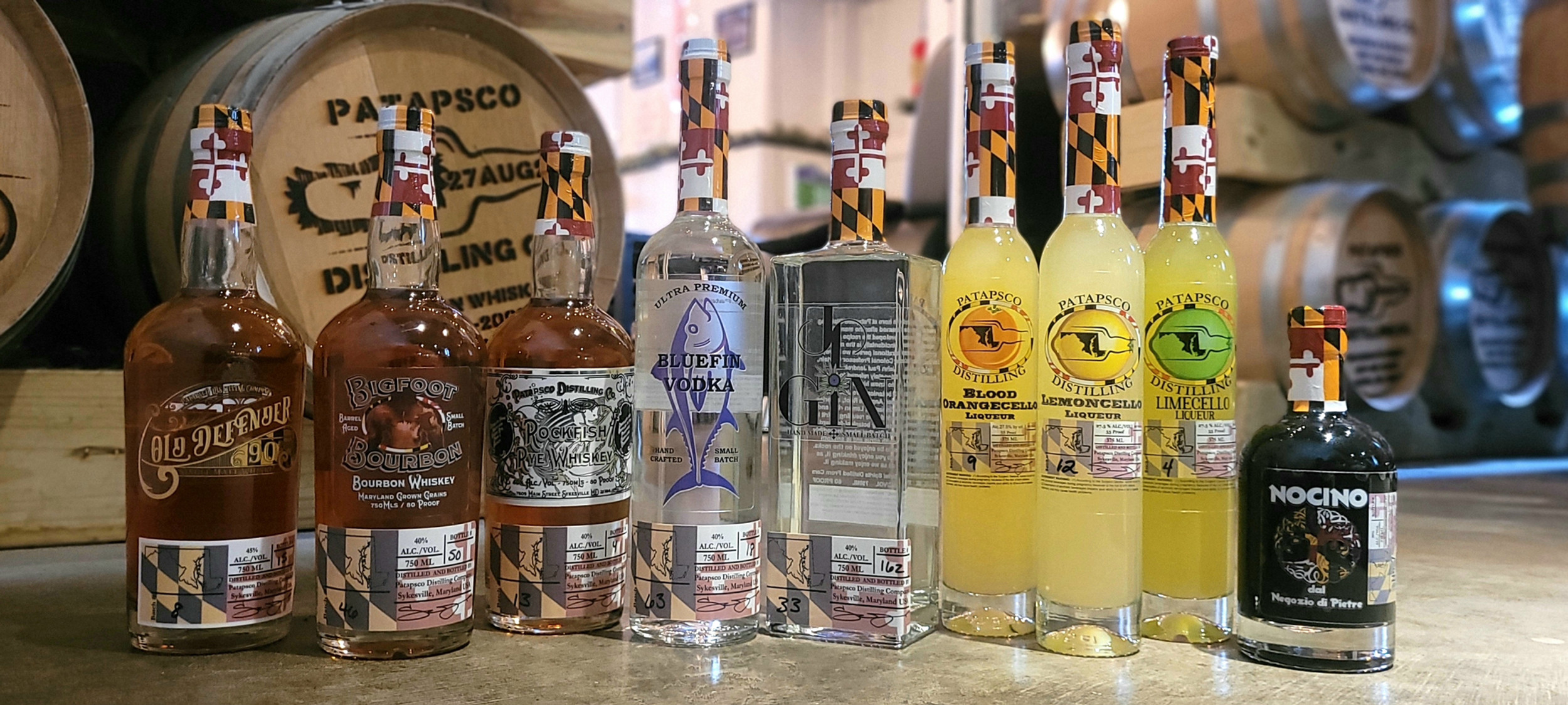 Patapsco Distilling Company in Sykesville, MD