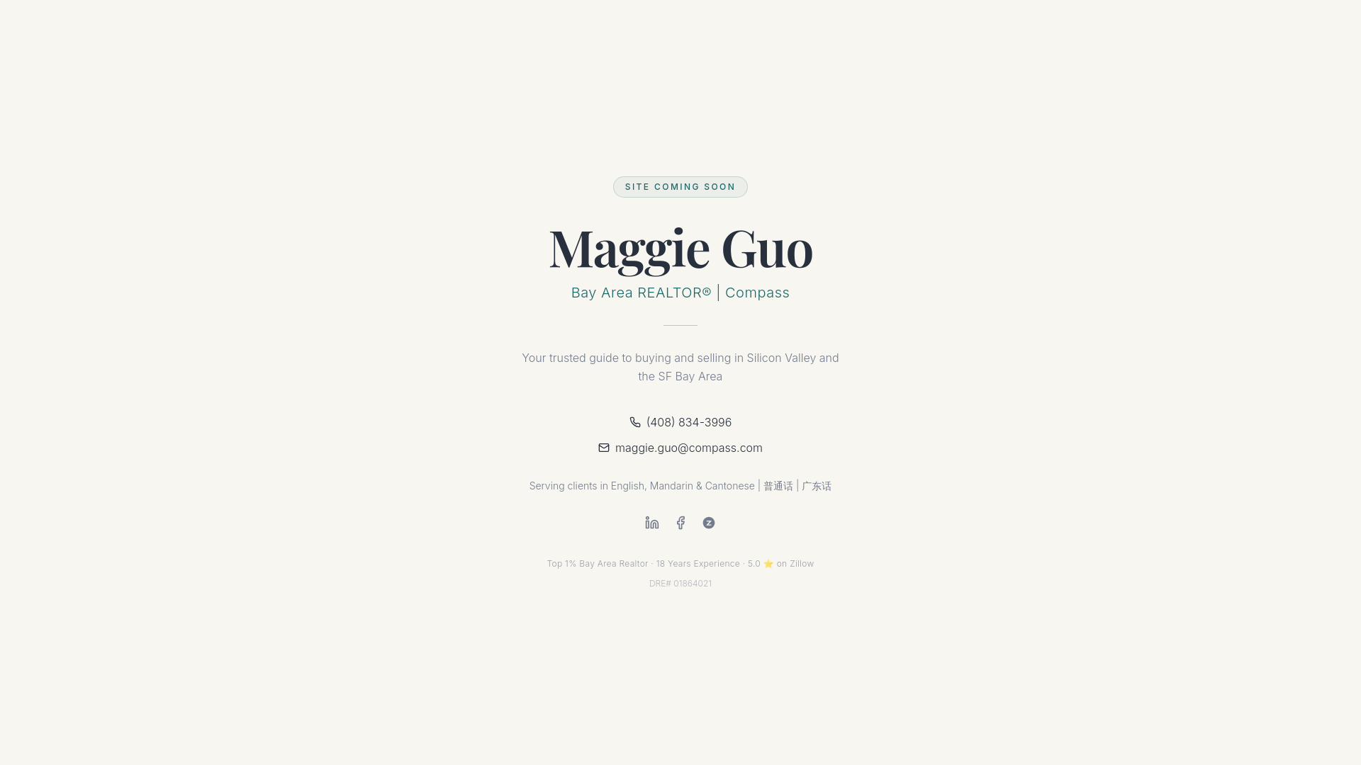 Maggie Guo - Compass | REALTOR in Menlo Park, CA
