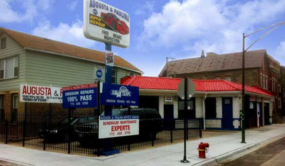 Augusta & Paulina Service Station in Chicago, IL