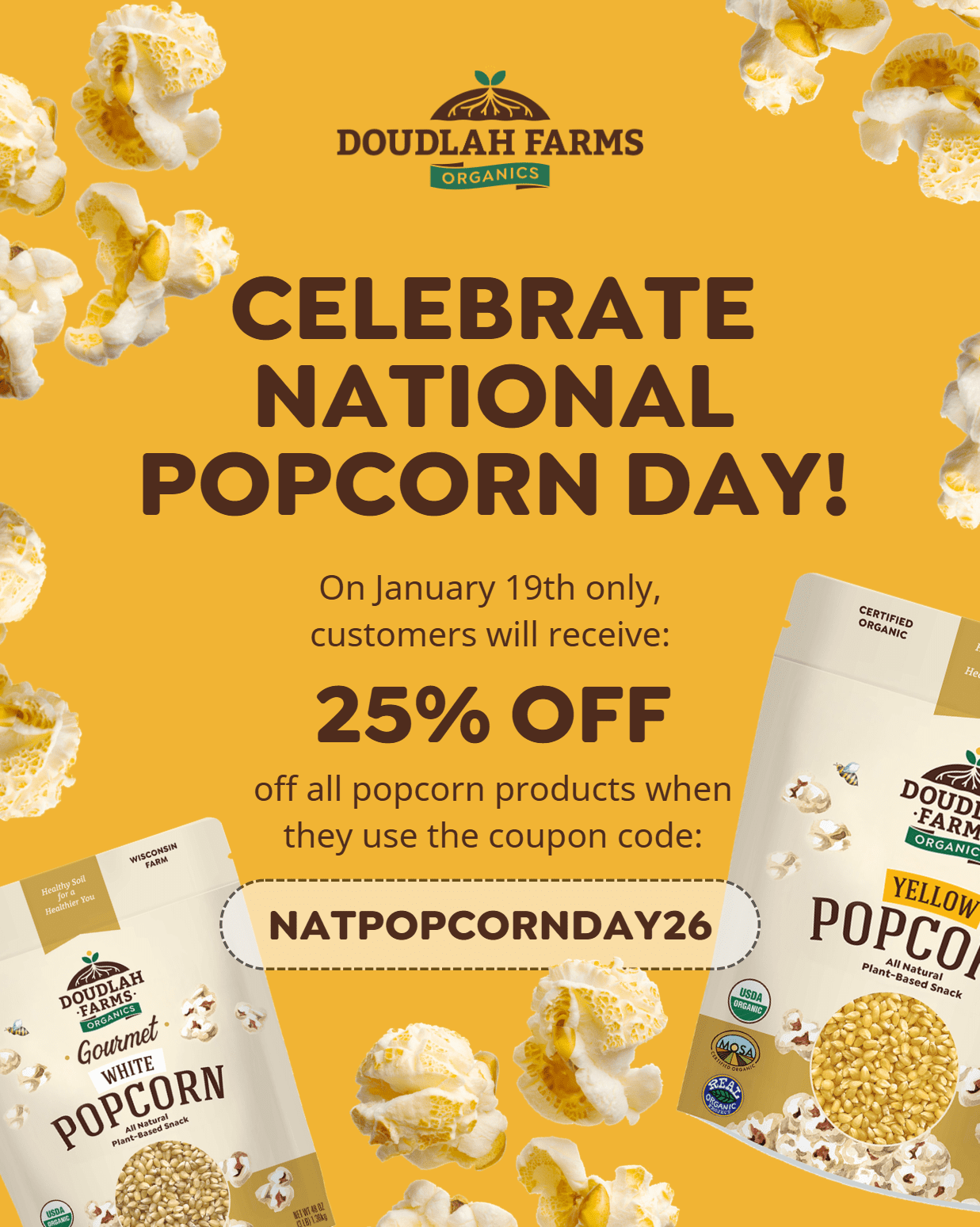 Doudlah Farms Organics in Evansville, WI