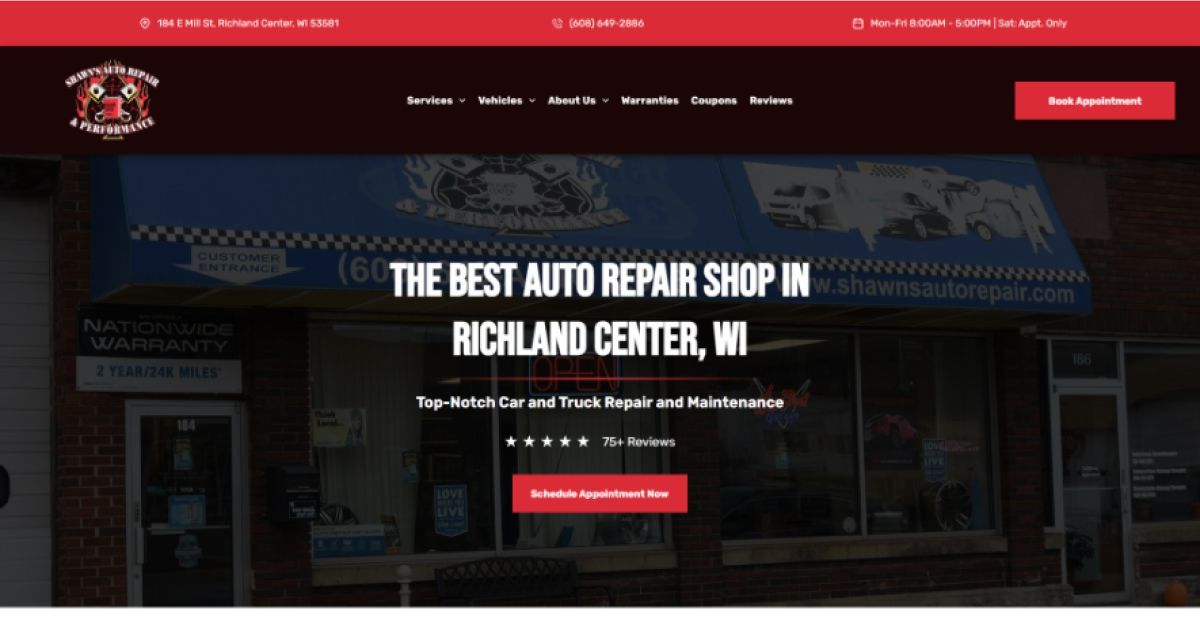 Shawns Auto Repair & Performance in Richland Center, WI (6)