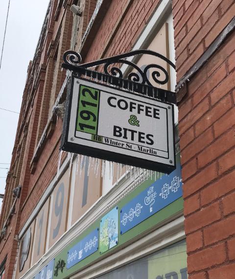 1912 Coffee and Bites in Marlin, TX