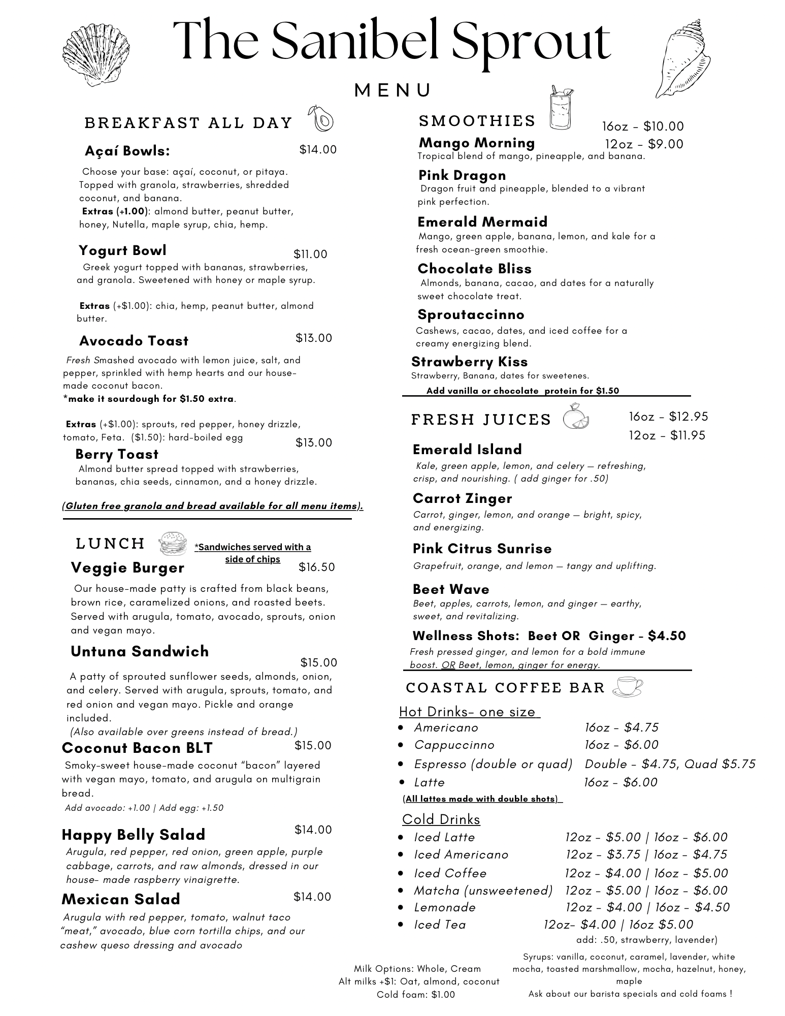 The Sanibel Sprout Cafe in Sanibel, FL