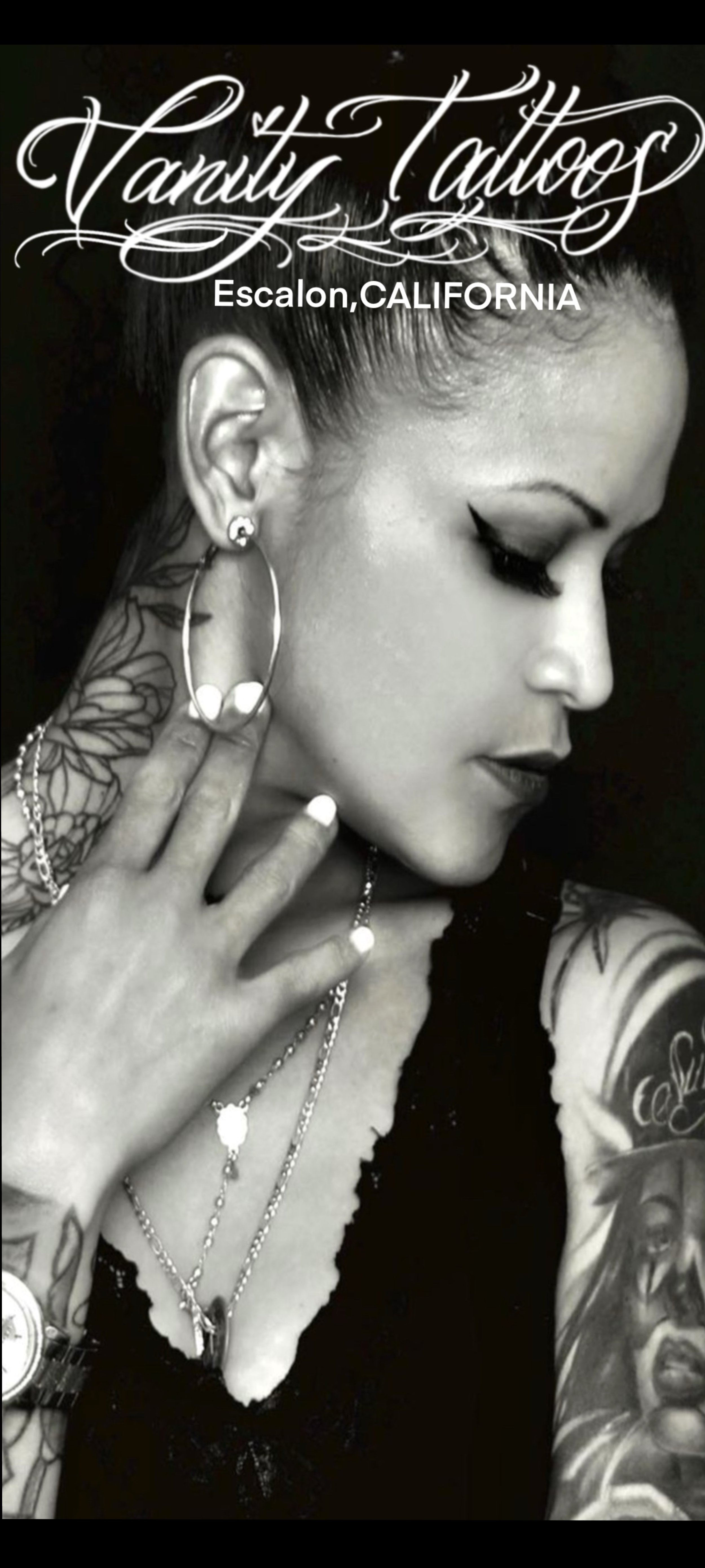 Vanity Tattoos in Escalon, CA (2)