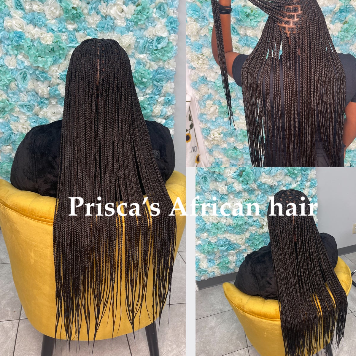 Prisca's African Braiding salon in Charlotte, NC