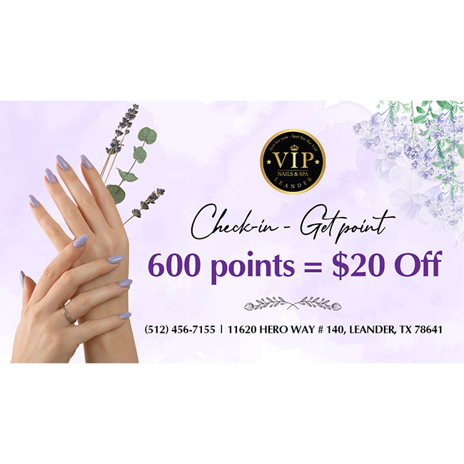 VIP Nails & Spa Leander in Leander, TX (6)