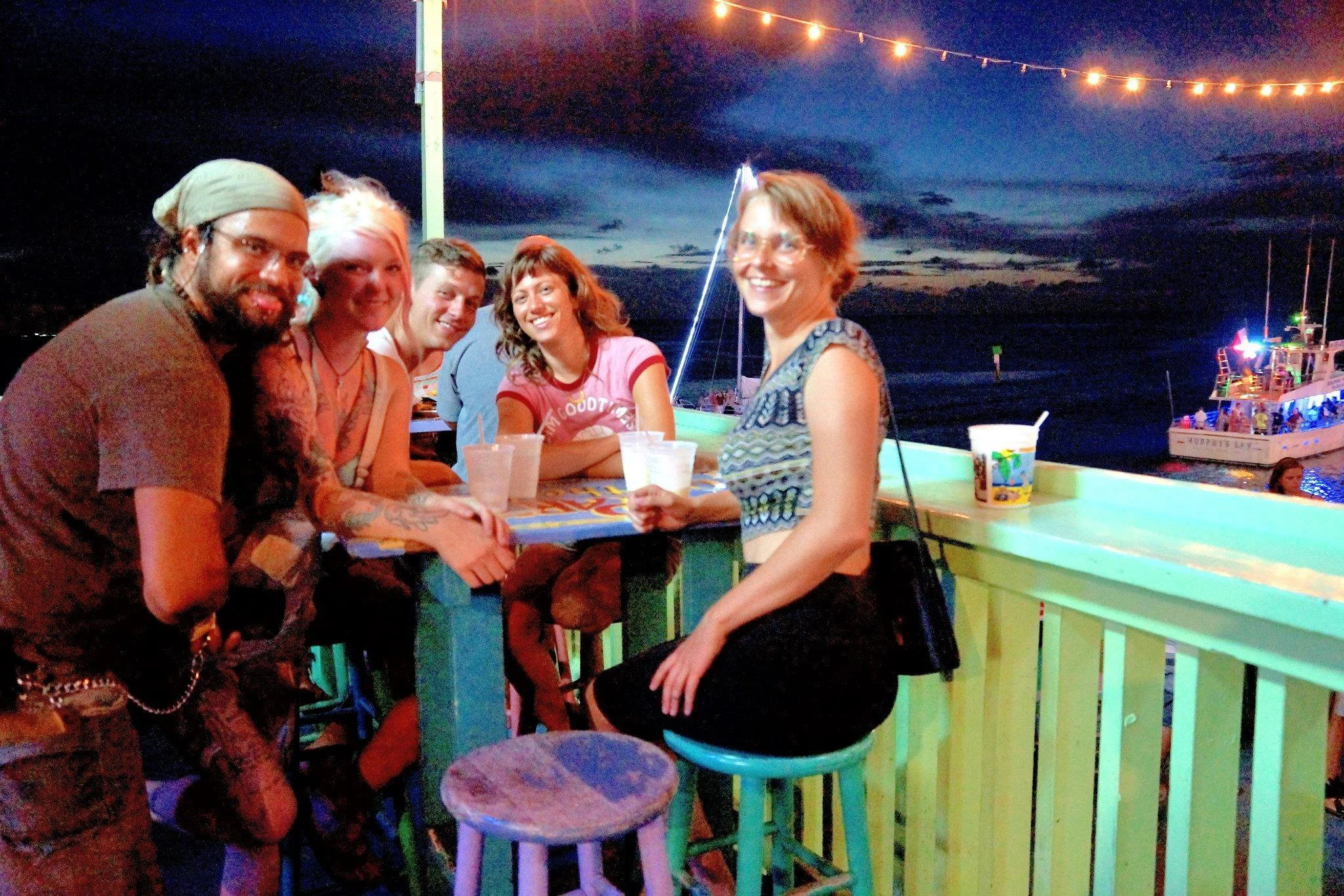 Louie's Backyard in South Padre Island, TX