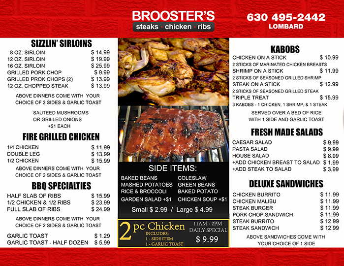 Brooster's Open Hearth Chicken in Lombard, IL (5)