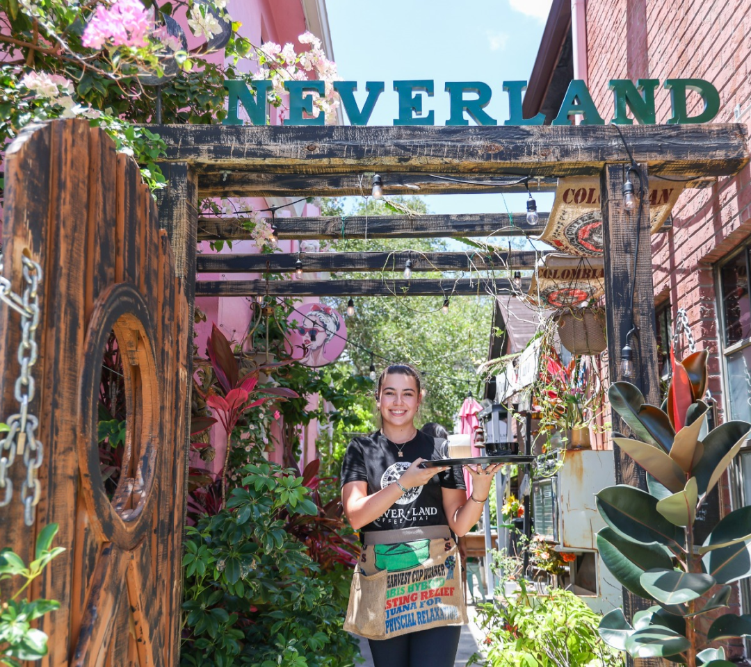 Neverland Coffee Bar in North Miami Beach, FL