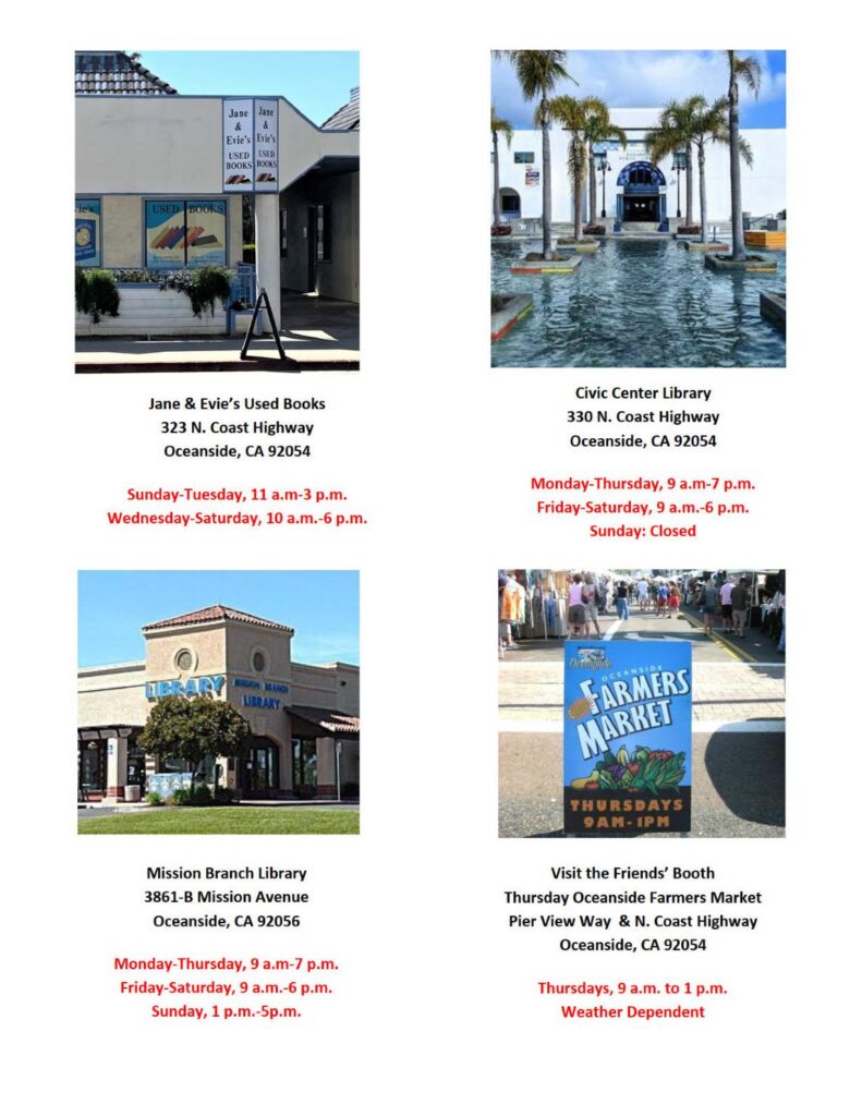 Jane & Evie's Used Books in Oceanside, CA (4)