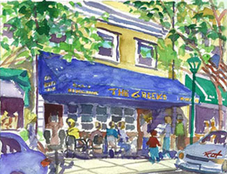The Greeks in Narberth, PA