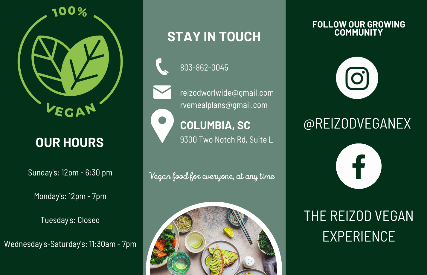 The Reizod Vegan Experience in Columbia, SC (5)