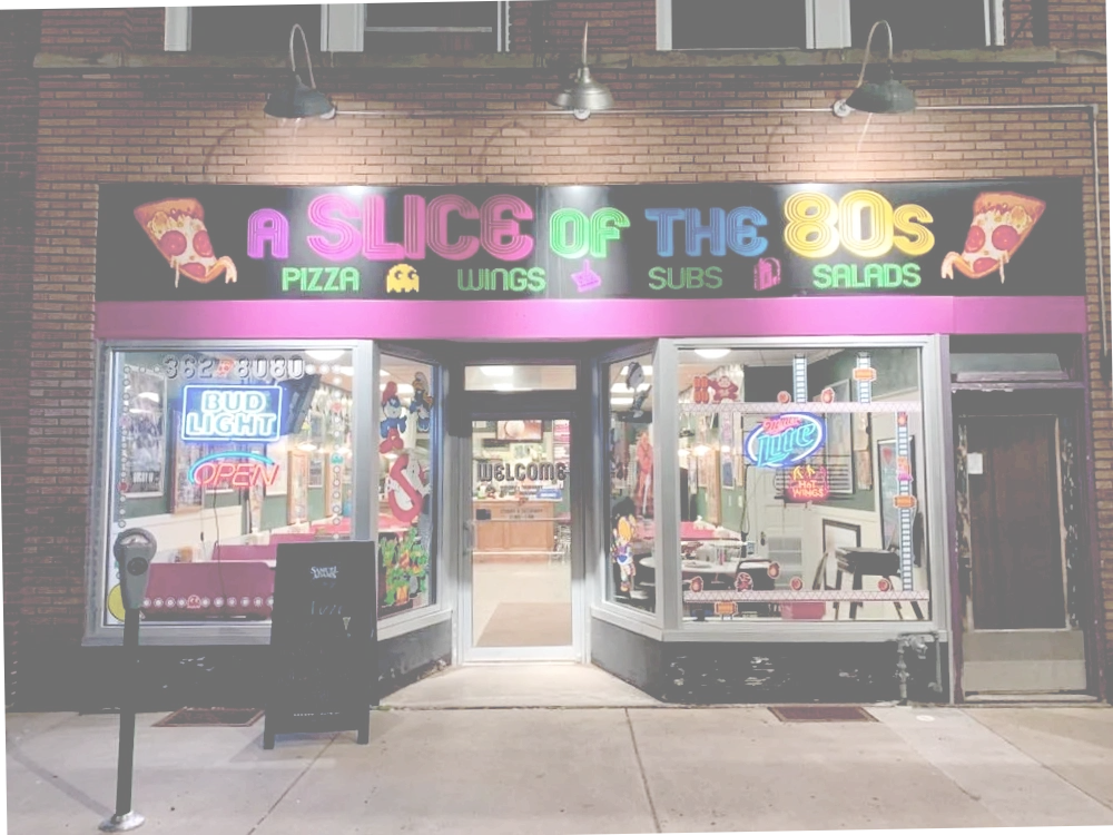 A Slice Of The 80s in Bradford, PA