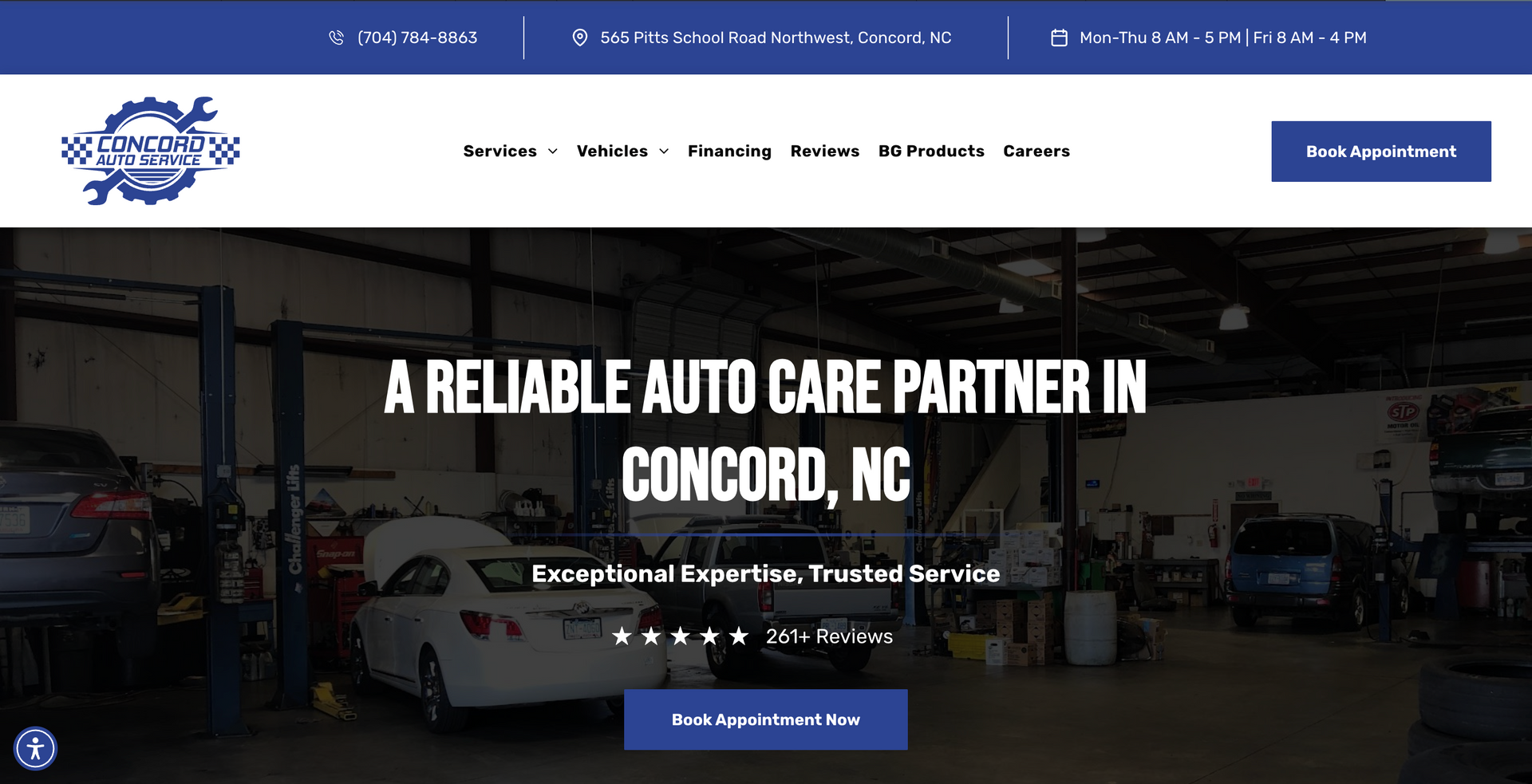 Concord Auto Service Center in Concord, NC