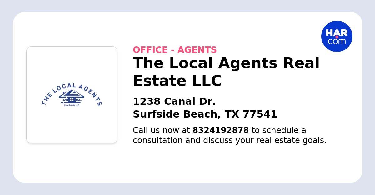 Local Real Estate Agent - In Surfside Beach, TX Suzan Assiter Zachariah in Surfside Beach, TX