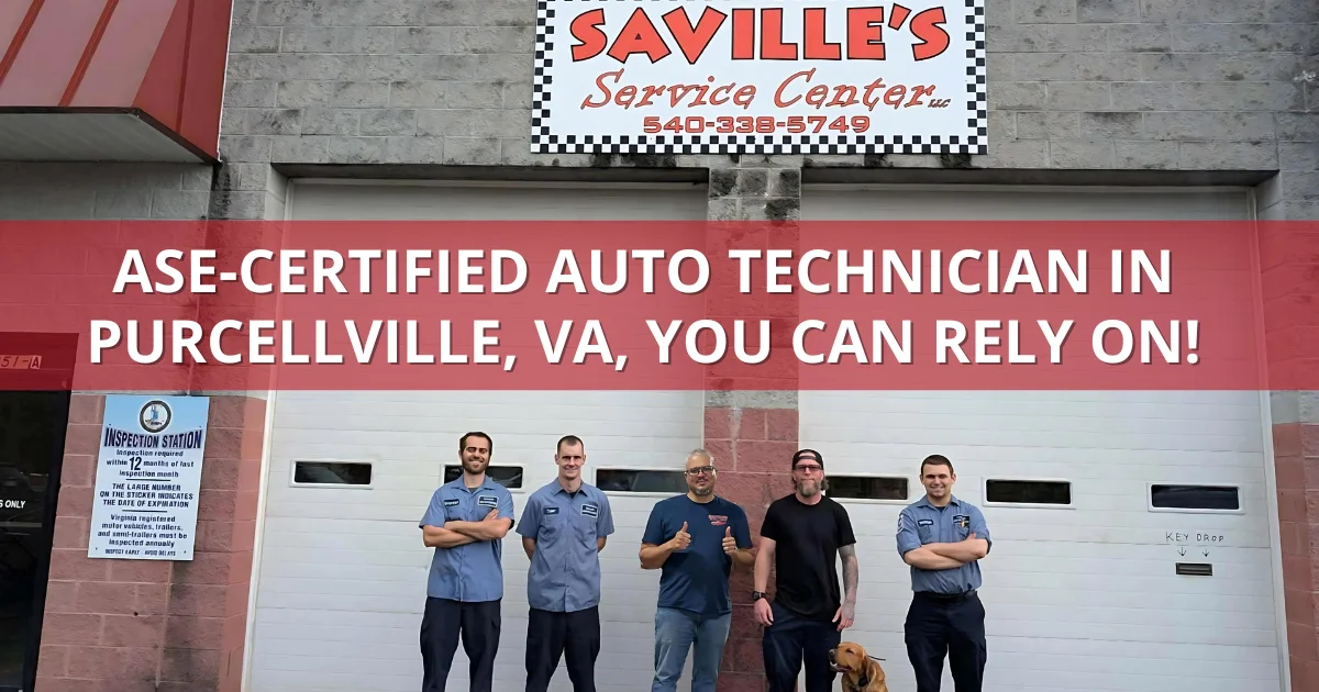 Saville's Service Center in Purcellville, VA