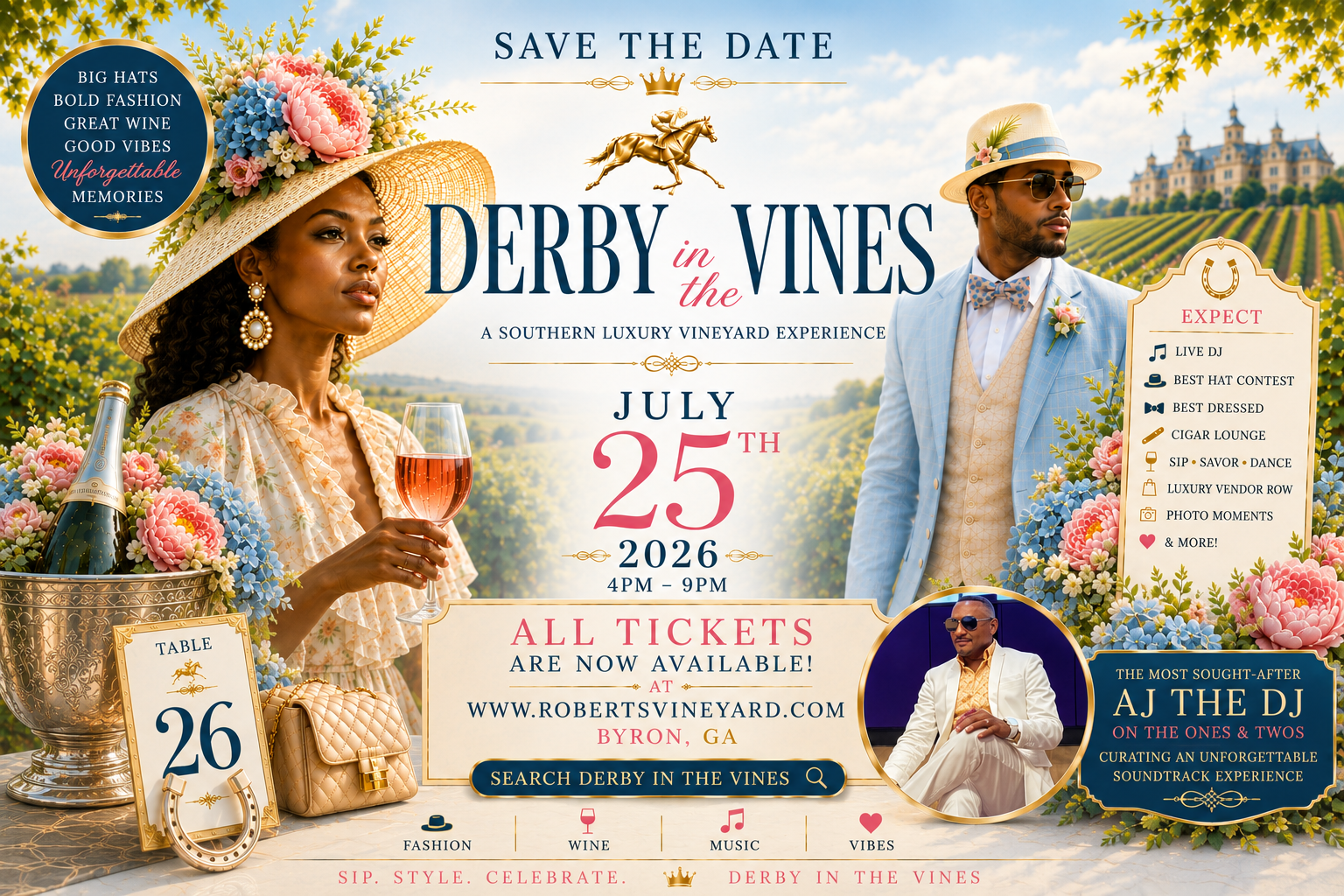 The Roberts Vinyard in Byron, GA