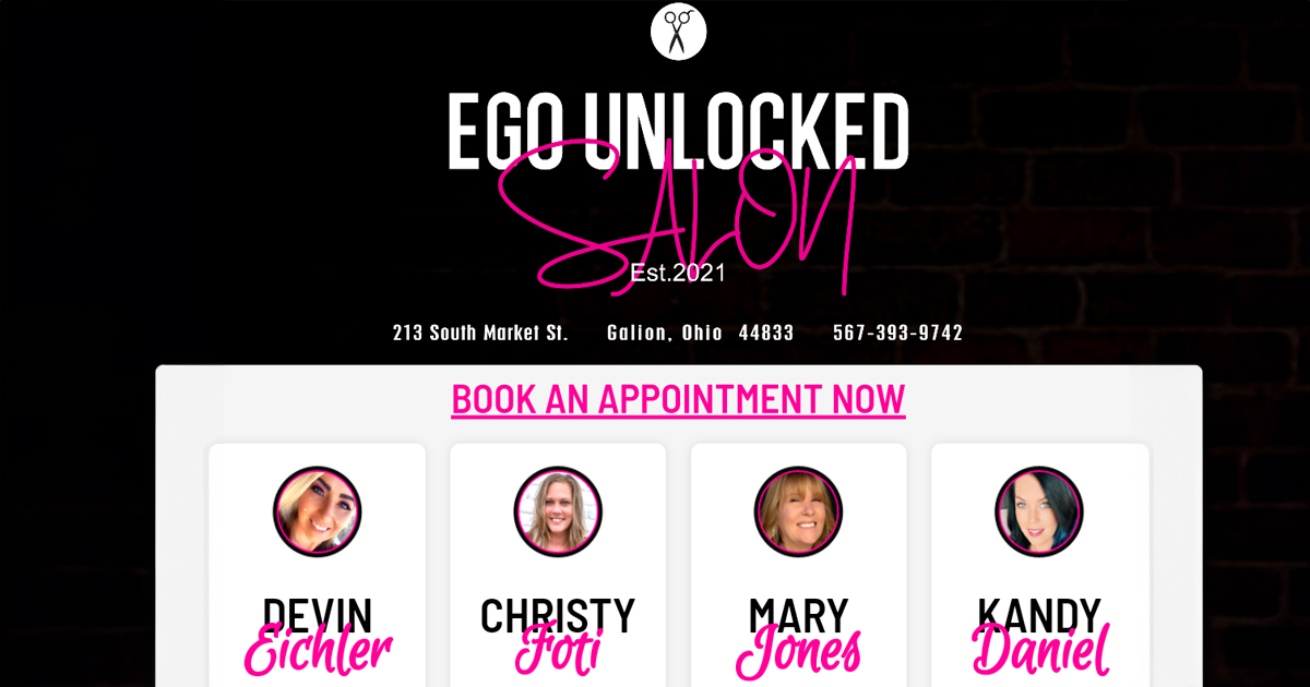Ego Unlocked Salon in Galion, OH