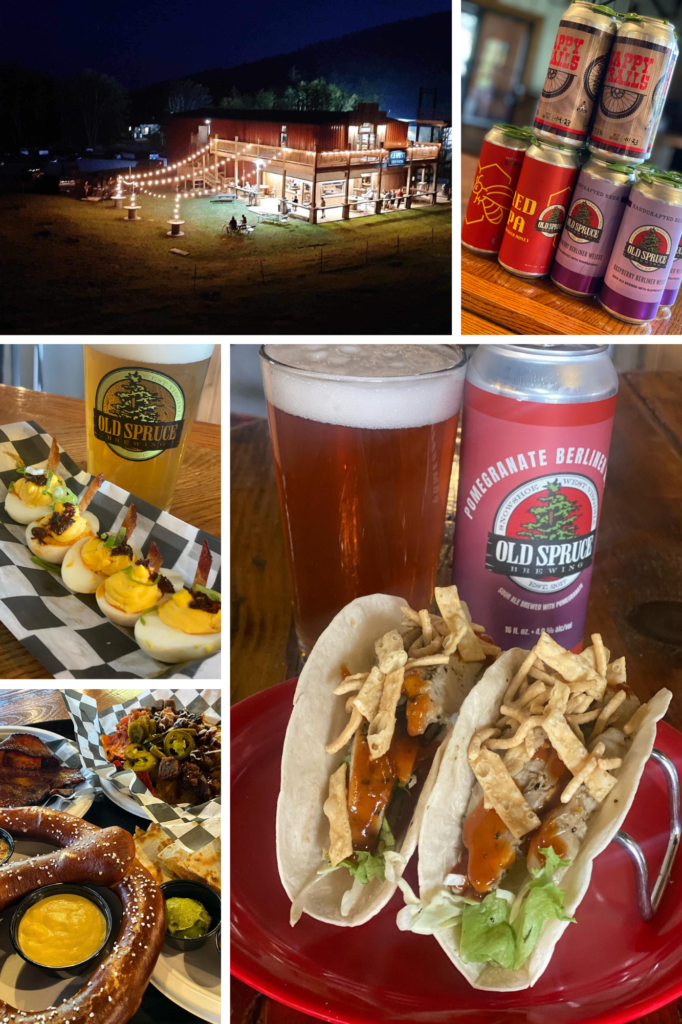 Old Spruce Brewing in Snowshoe, WV