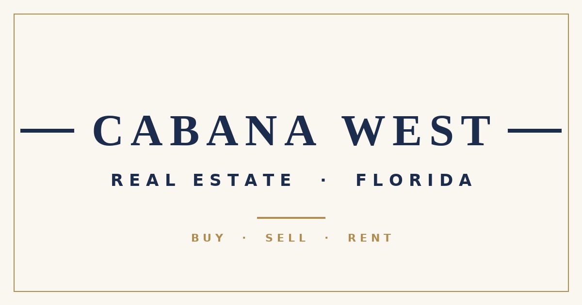 Cabana West Real Estate FL, LLC in Wellington, FL (2)