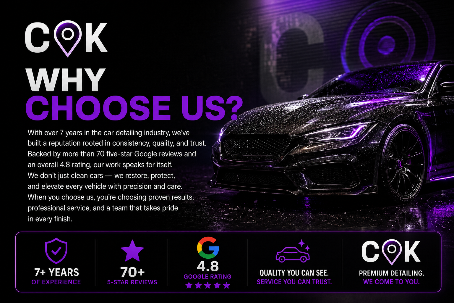 C&K come to you car wash trailer wash and detail in Akron, OH (3)