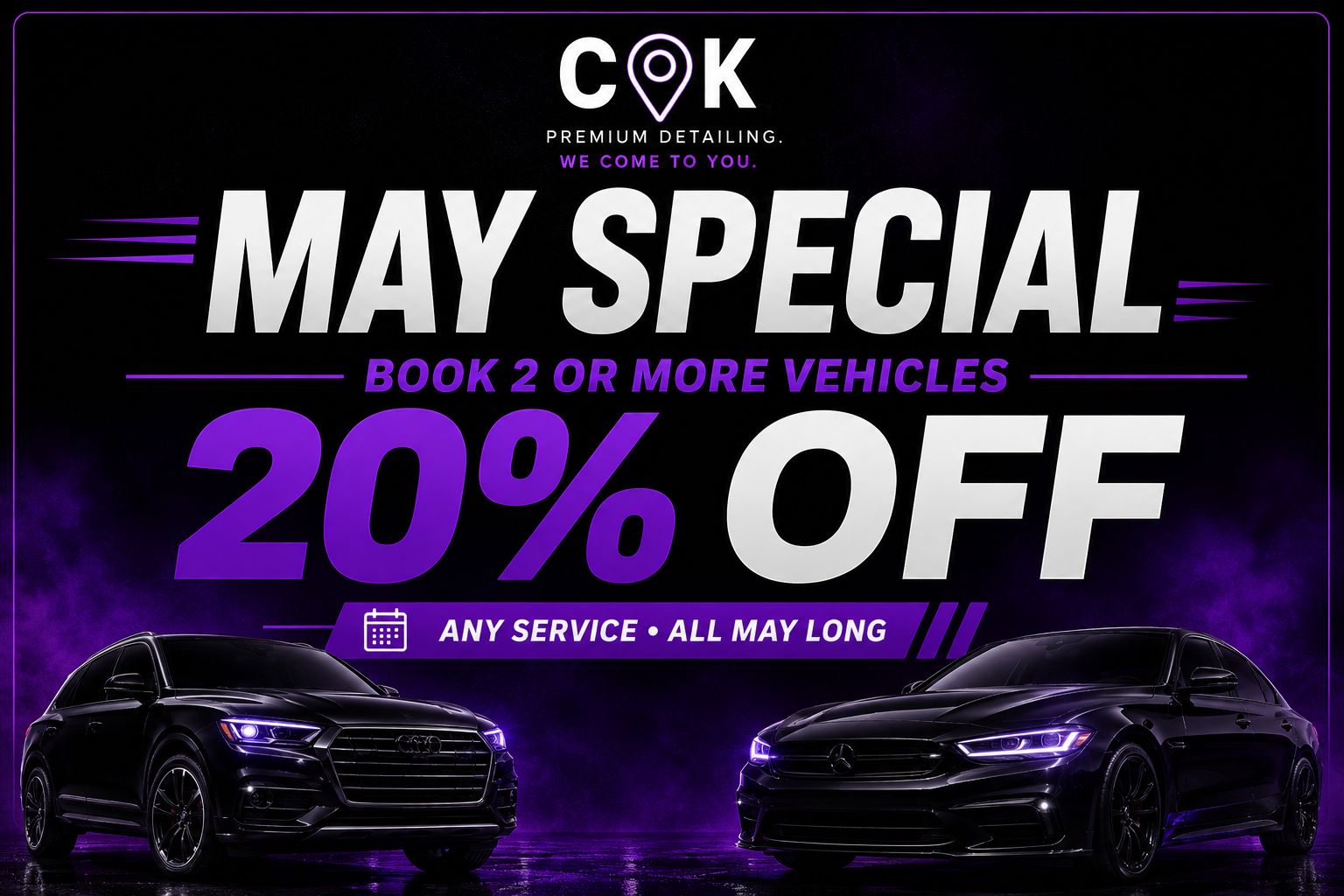 C&K come to you car wash trailer wash and detail in Akron, OH (5)