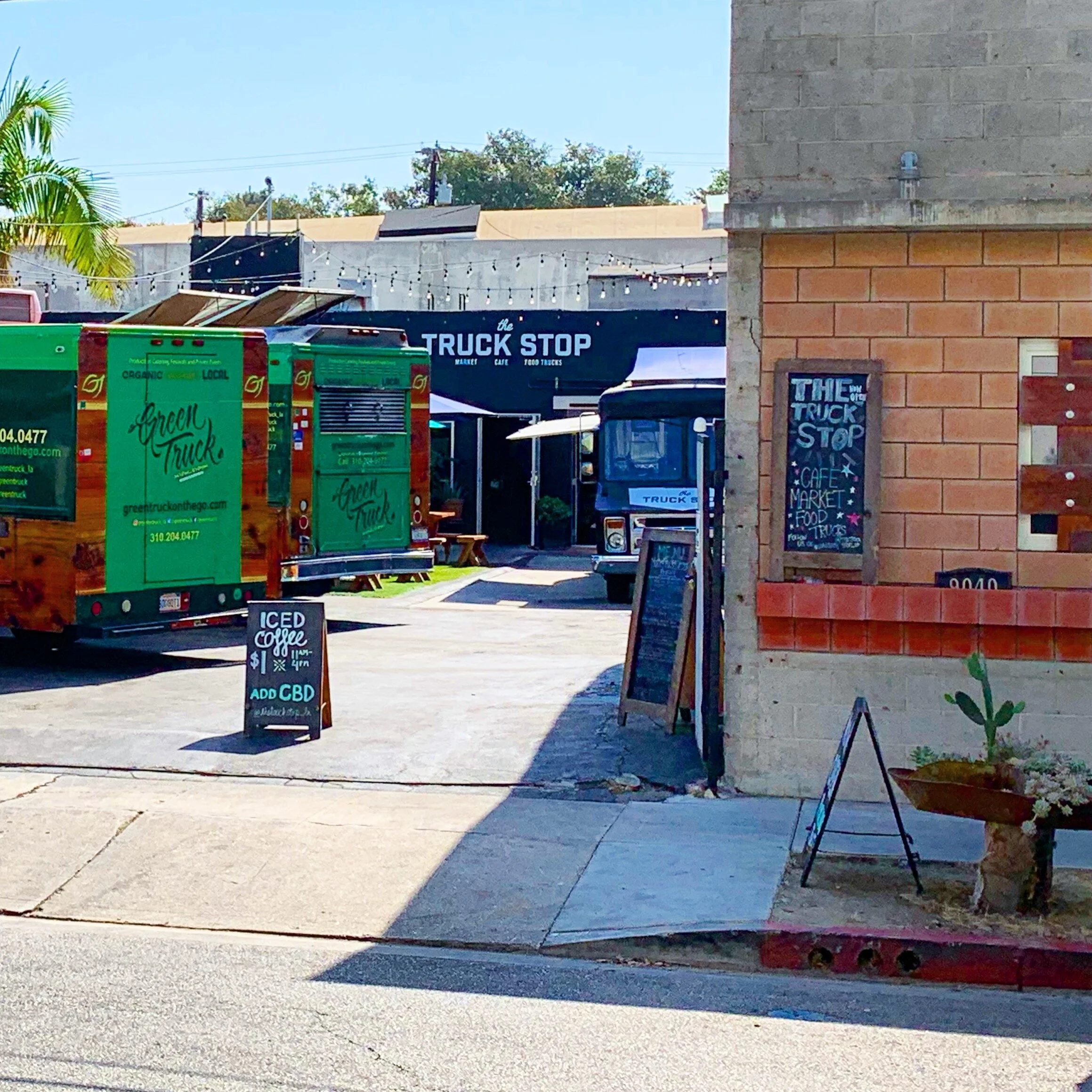 Green Truck in Culver City, CA (2)