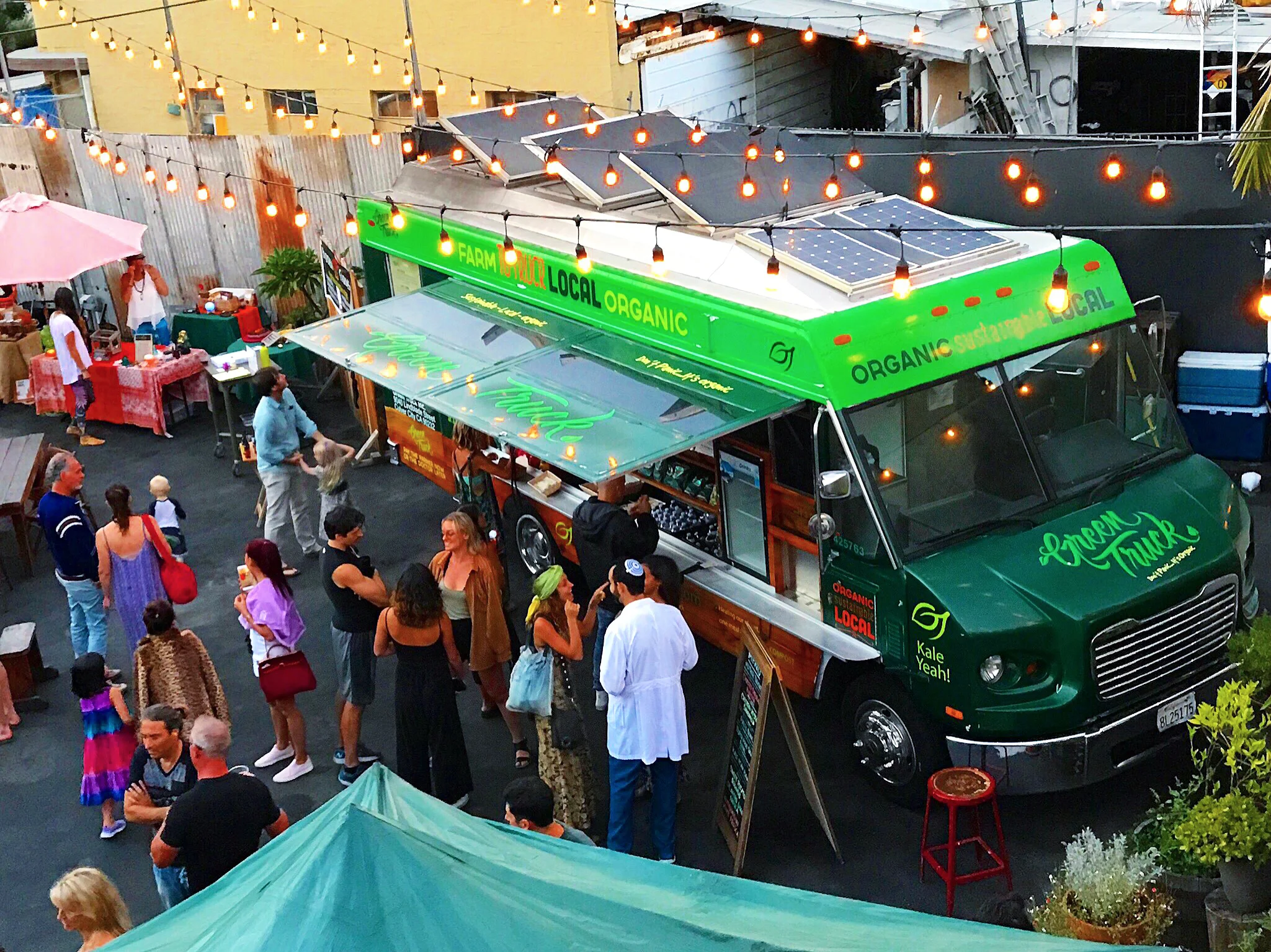 Green Truck in Culver City, CA (3)